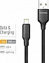 ���� ������ USB 2.0 AM to Lightning 2.0m 3A TPE embossed black ColorWay (CW-CBUL102-BK)