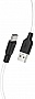 ���� ������ USB 2.0 AM to USB-C 1.0m 3A silicone black+white HOCO (6931474711915)