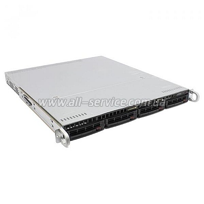 ��������� ������ Supermicro 1U 350W ATX (CSE-813MTQ-350CB)