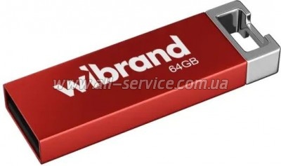  Wibrand 64GB Chameleon Red USB 2.0 (WI2.0/CH64U6R)