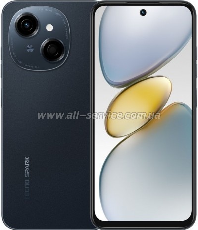  Tecno Spark Go 1 4/128GB Startrail Black (4894947036163)