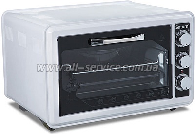 Электрическая печь Saturn ST-EC1075 White Электрическая печь Saturn ST-EC1075 White