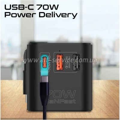 �������� ������� Promate tripmate-gan70r