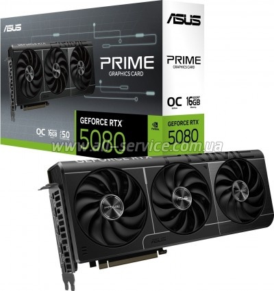  ASUS GeForce RTX5080 16GB PRIME OC (PRIME-RTX5080-O16G)