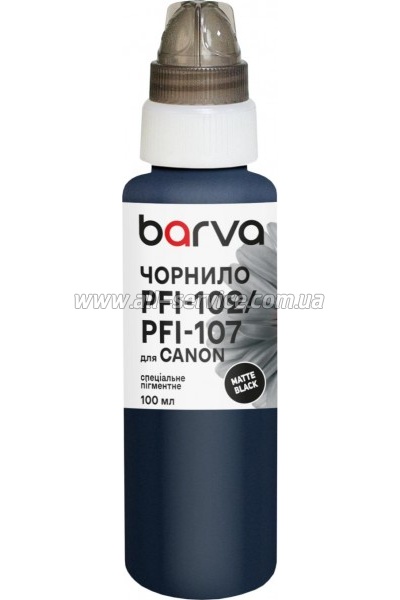 ������� Barva Canon PFI-102/ PFI-107 special pigmented matte black (C107-883e)