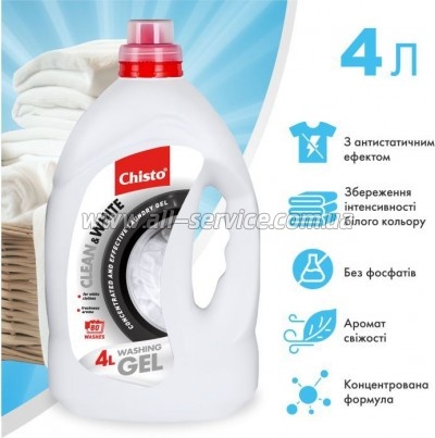    Chisto Universal 4  + Clean & White 4  (2000998941765)