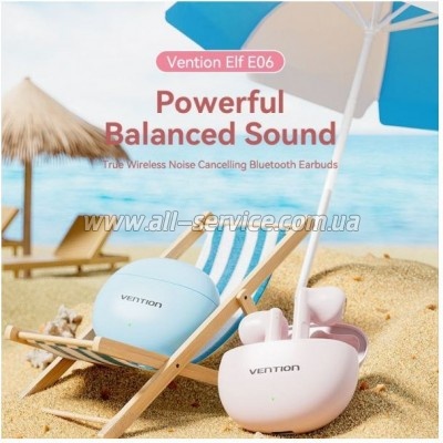  Vention Elf Earbuds E06 Pink (NBKP0)
