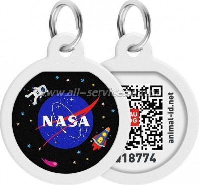    WAUDOG Smart ID  QR- "NASA",  25  (0625-0147)