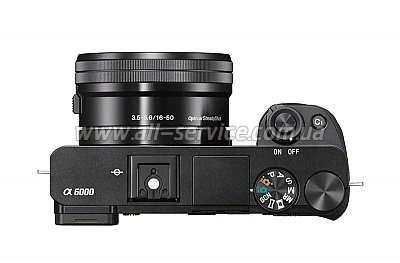   Sony Alpha 6000 kit 16-50mm Black (ILCE6000LB.CEC)