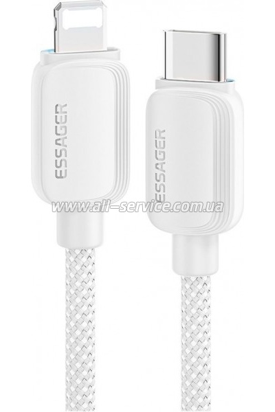 ���� ������ USB-C to Lightning 2.0m 20W white Essager (EXCTL-WLA02-P)