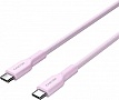 ���� ������ USB-C to USB-C 1.0m OnWire 60CL C-C 60W COLOR Braided 1m Pink Canyon (CND-CCAP60AB10PK)