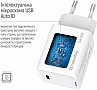 Зарядное устройство ColorWay GaN Mini 65W PD Port PPS USB-C white (CW-CHS049PD-WT) Зарядное устройство ColorWay GaN Mini 65W PD Port PPS USB-C white (CW-CHS049PD-WT)