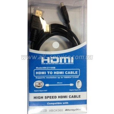  ATCOM HDMI A-D micro cable 2.0m (15268)