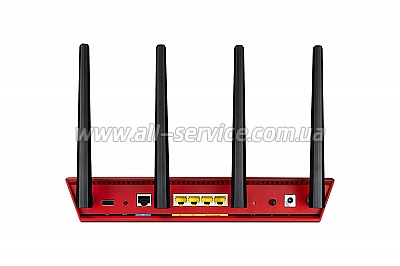 Wi-Fi   ASUS RT-AC87U Red