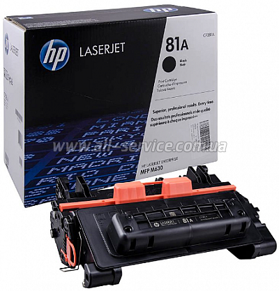 Картридж HP 81A LJ M604/ M605/ M606/ M630 (CF281A) Картридж HP 81A LJ M604/ M605/ M606/ M630 (CF281A)