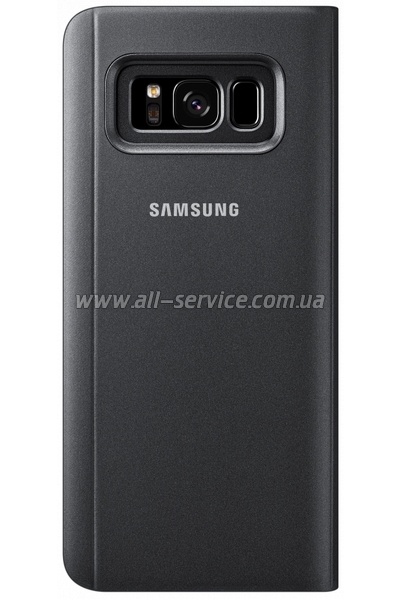  SAMSUNG S8+/ EF-ZG955CBEGRU - Clear View Standing Cover ()