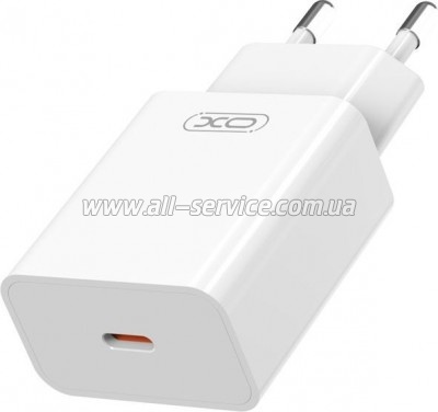 �������� ������� XO L126 20W USB-C PD White (L126_White)