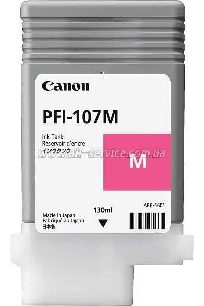 Картридж Canon PFI-107 imagePROGRAF IPF680/ 685 Magenta (6707B001) Картридж Canon PFI-107 imagePROGRAF IPF680/ 685 Magenta (6707B001)