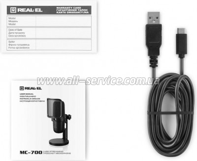  REAL-EL MC-700 Black