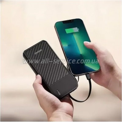 ������� ������������� Dudao 10000mAh K11 PD 10W black (6977196681853)