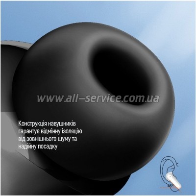 �������� ColorWay Slim TWS-1 Earbuds Long Life Black (CW-TWS1BK1)