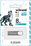  Wibrand 8GB Irbis Silver USB 2.0 (WI2.0/IR8U3S)