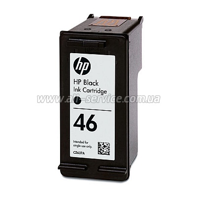  HP 46 HP Deskjet Ink Advantage 2520 Black (CZ637AE)