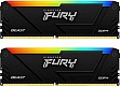     DDR4 16GB (2x8GB) 3200 MHz Beast RGB Kingston Fury (ex.HyperX) (KF432C16BB2AK2/16)
