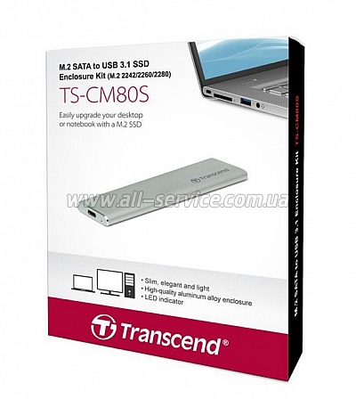   SSD Transcend SATA (TS-CM80S)
