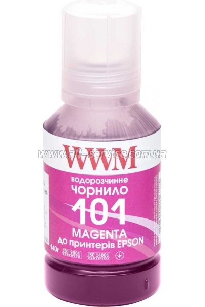  WWM Epson 101 Epson L4150/ 4160 140 Magenta (E101M)