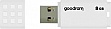  Goodram UME2 8GB USB 2.0 White (UME2-0080W0R11)