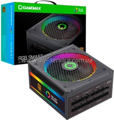   Gamemax 850W (RGB 850 PRO (ATX3.03.1 PCIe5.0)