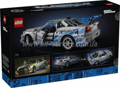 ����������� LEGO Technic ������� ������ ���������� Nissan Skyline GT-R (42210)
