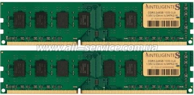     DDR3L 16GB (2x8GB) 1333 MHz INTELIGENTES (IU3AFA2/16)