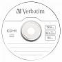  Verbatim CD-R 700 MB/80 min 52x Cake Box 50 (43787) Wrap