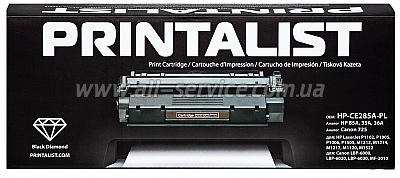  PRINTALIST HP LJ P1102/ M1212/ Canon MF-3010  CE285A/ Canon 725 (HP-CE285A-PL)