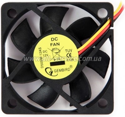 Кулер для корпуса Gembird D50SM-12AS Кулер для корпуса Gembird D50SM-12AS