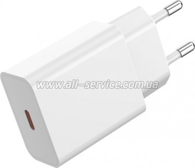 �������� ������� XO L126 20W USB-C PD White (L126_White)