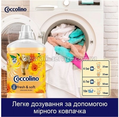    Coccolino Fresh & Soft Orange Rush 1.7  (8720181410659)