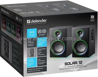   Defender Solar Black (65712)