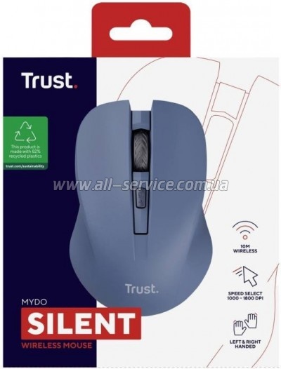  Trust Mydo Silent Wireless Blue (25041)
