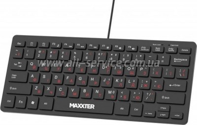  Maxxter KBM-C01B-UA USB UA Black (KBM-C01B-UA)
