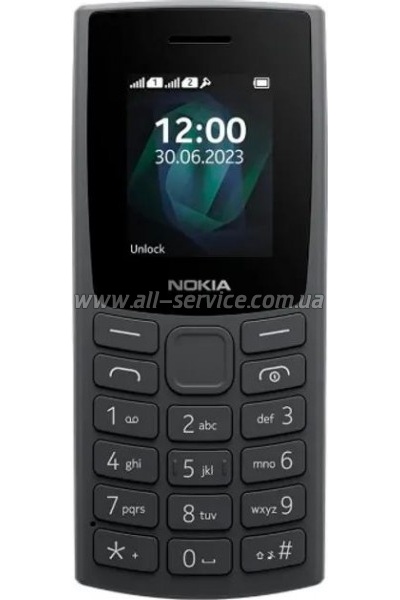   Nokia 105 SS 2023 (no charger) Charcoal