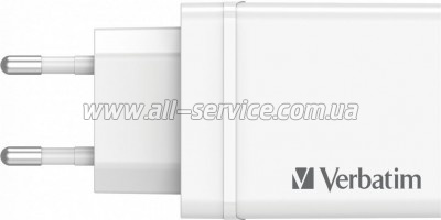 �������� ������� Verbatim USB 30W PD white (49701)