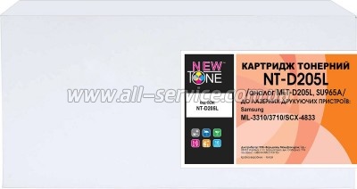 �������� NewTone Samsung ML-3310/ 3710/ SCX-4833 ������ MLT-D205L/ SU965A (NT-D205L)