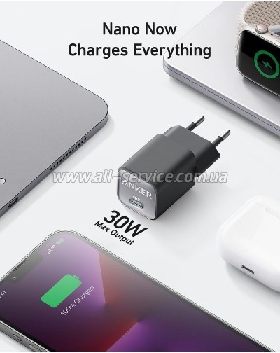�������� ������� Anker USB-C PD 30W white (A2147G21)