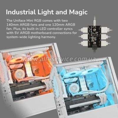  Cougar UNIFACE MINI RGB Black