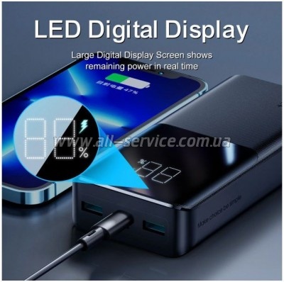 ������� ������������� Joyroom 20000mAh PD 22.5W Black (JR-QP192)