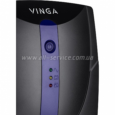  Vinga LED 1500VA plastic case (VPE-1500P)