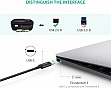 ������ ��� �������� USB-C 2.0 to BM 2.0m US241 black Ugreen (50446)